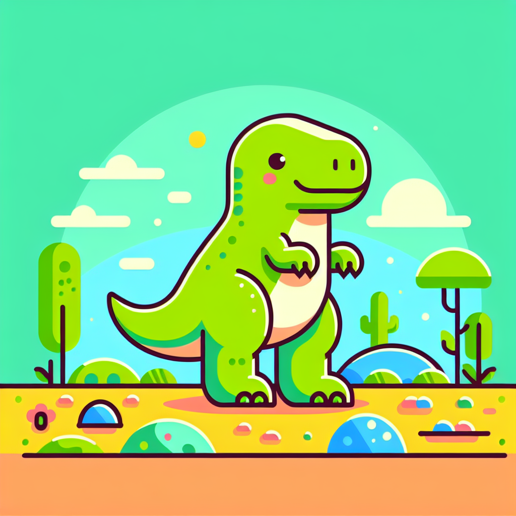 Tiny T-Rex Paint By Diamonds Kits