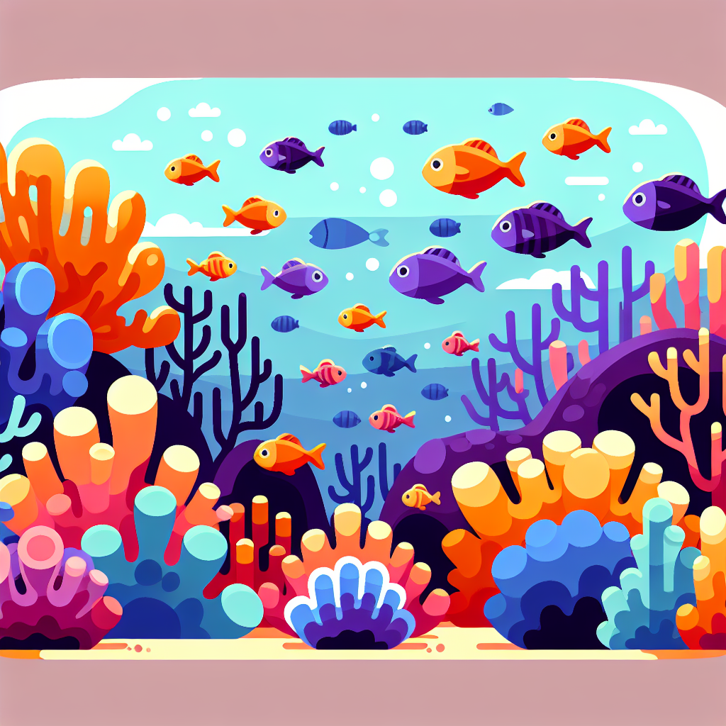 Ocean Reef Exploration Painting Diamond Kit