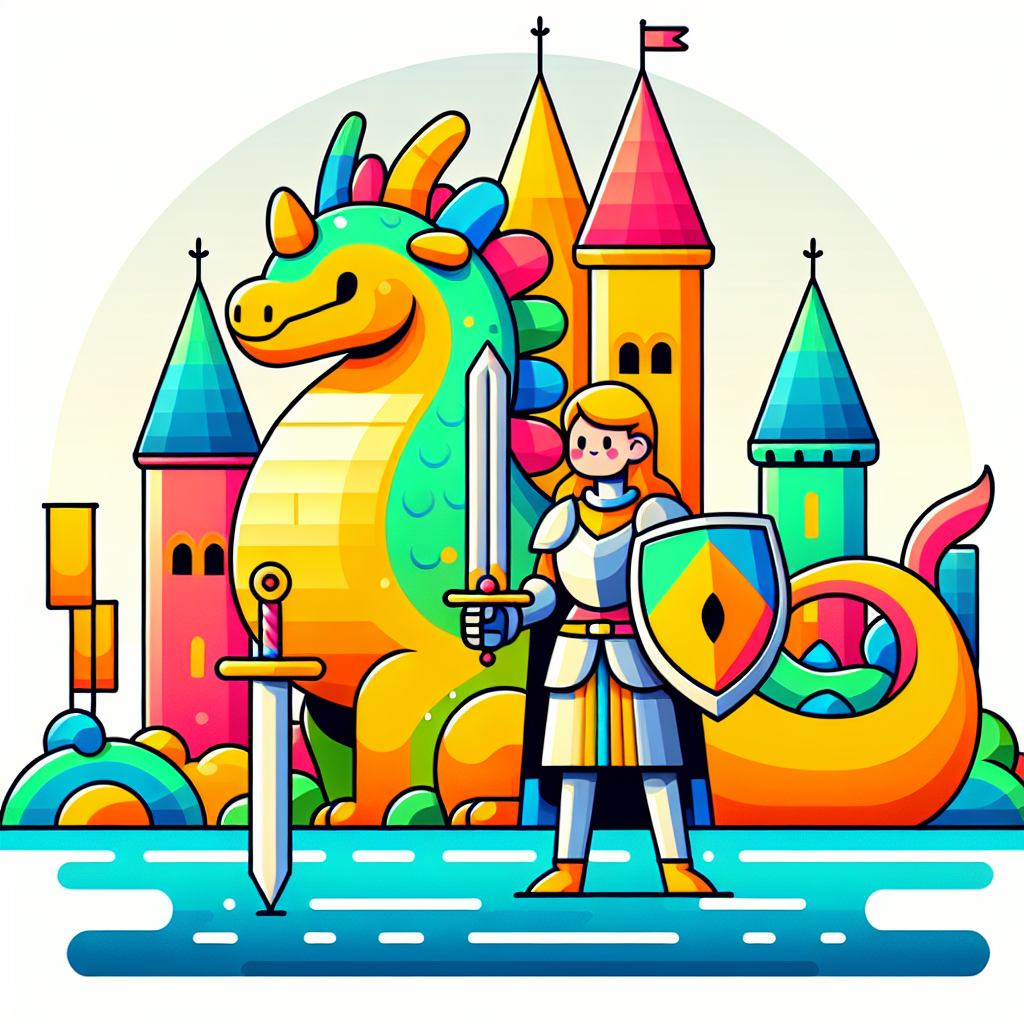 Royal Knight's Castle Painting Diamond Kit