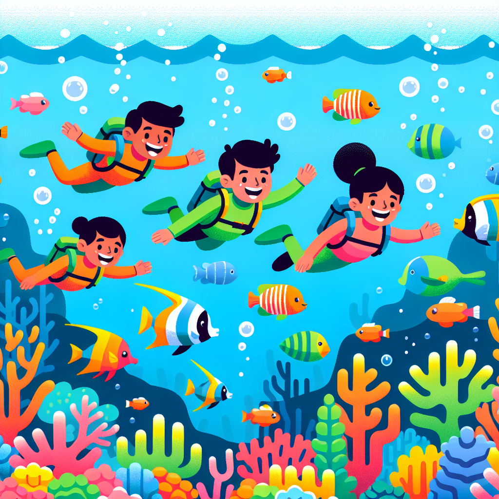 Cheery Ocean Explorers Paint By Diamond