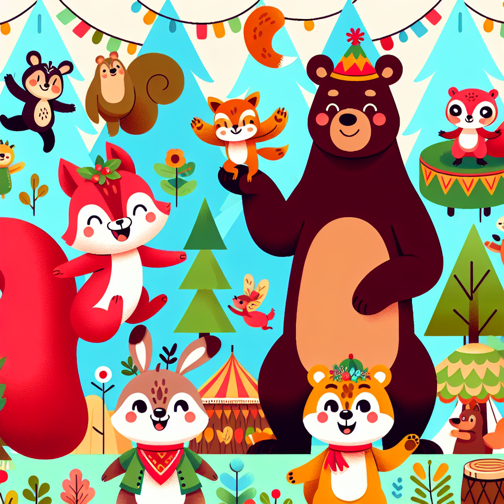 Forest Festival Fun Paint By Diamond