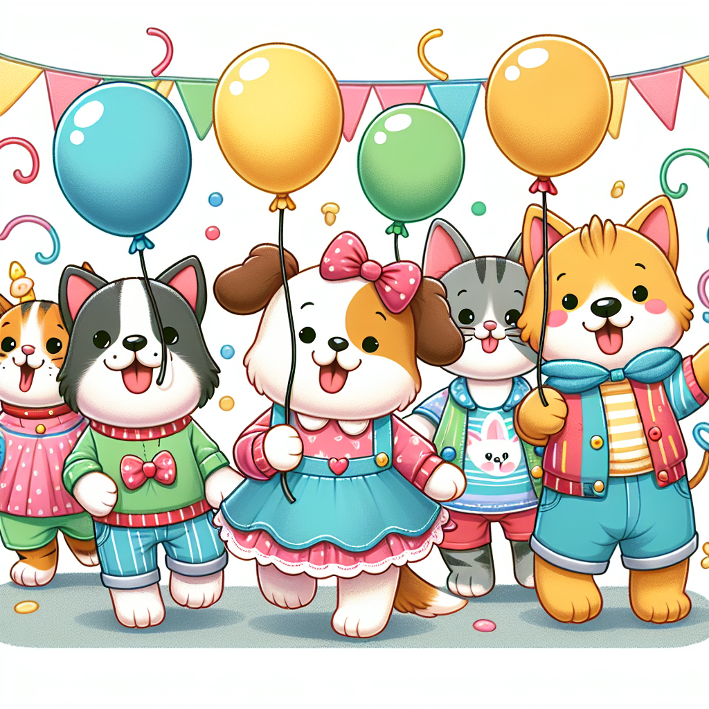 Magical Pet Parade Paint By Color