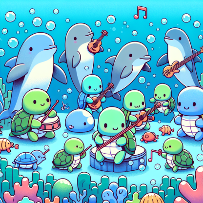 Oceanic Musical Melody Painting By Diamonds Kit