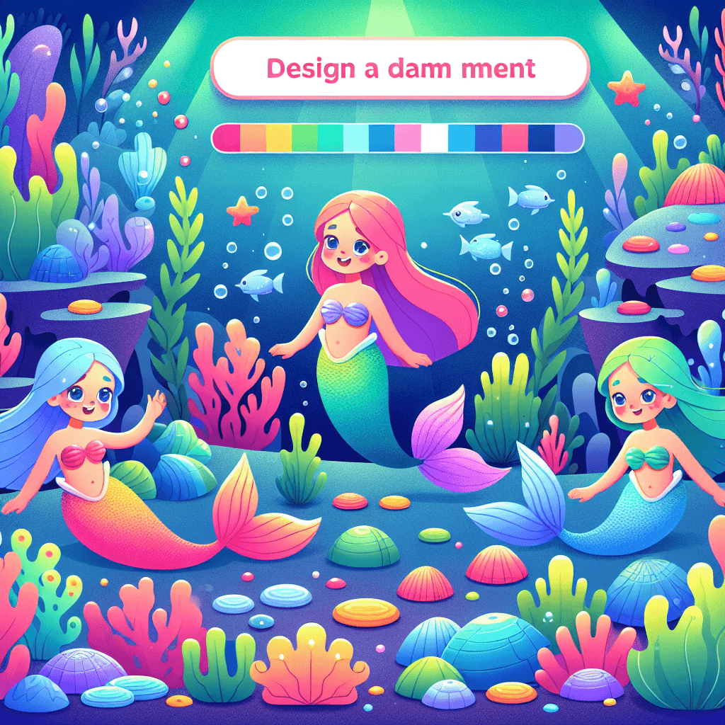 Enchanted Mermaid Grotto Diamonded Painting Kits