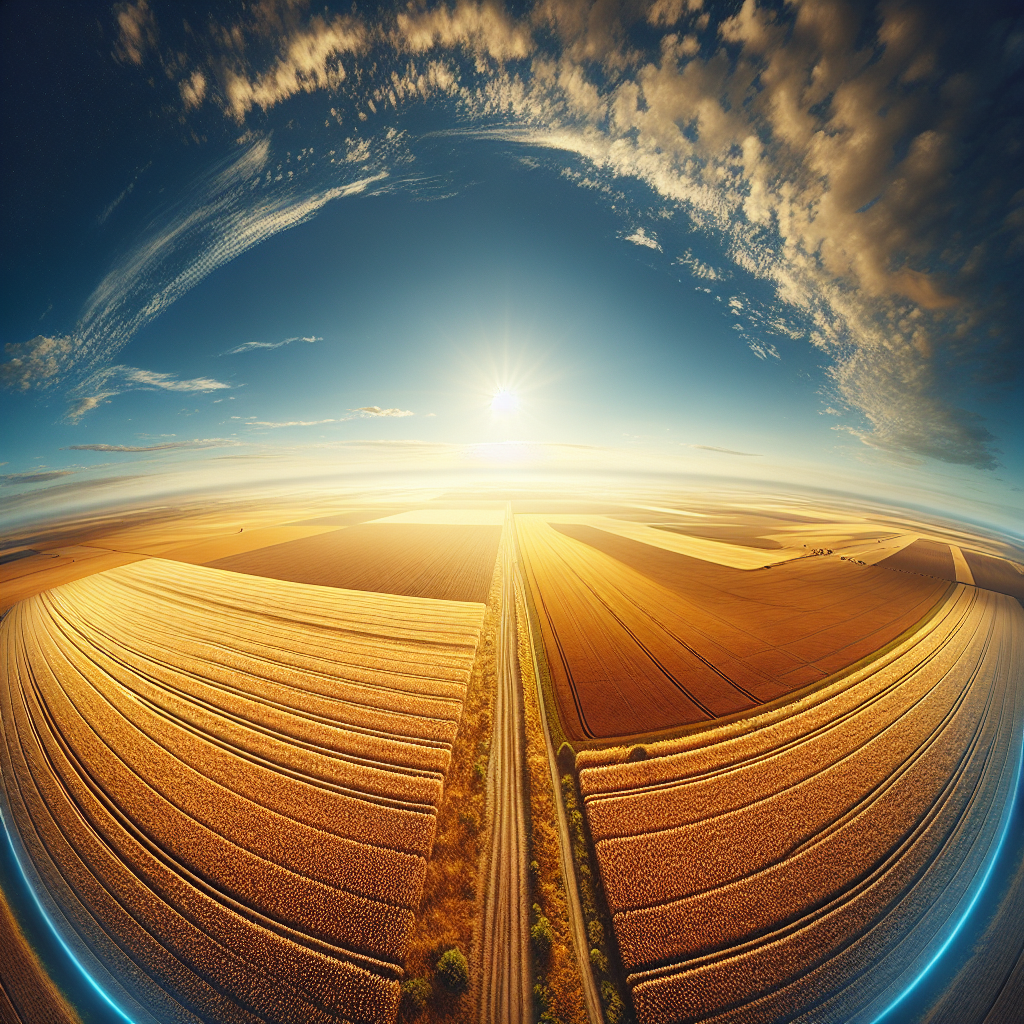Golden Fields Of Harvest Painting Diamond Kit