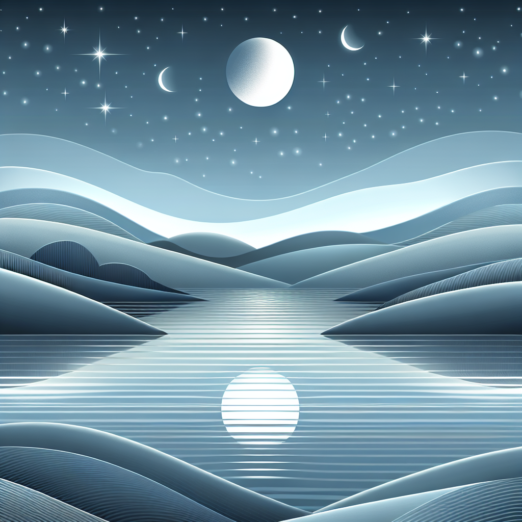 Elegant Moonlit Landscape Diamonded Painting Kits