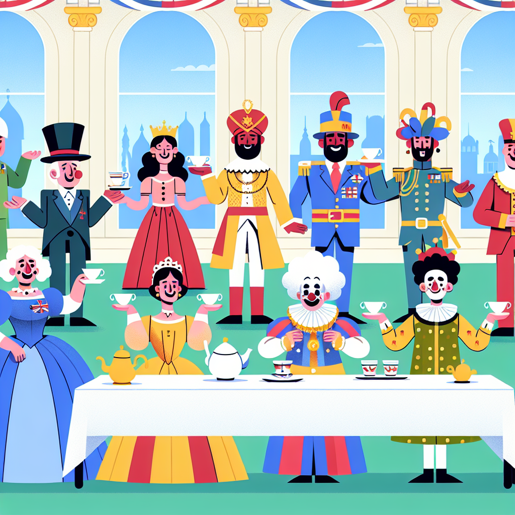 Royal Palace Tea Party Diamonded Painting Kits