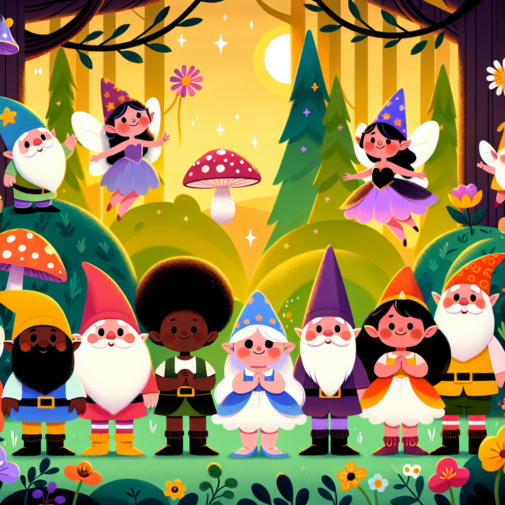 Fairy Tale Forest Frolic Painting Diamond Kit