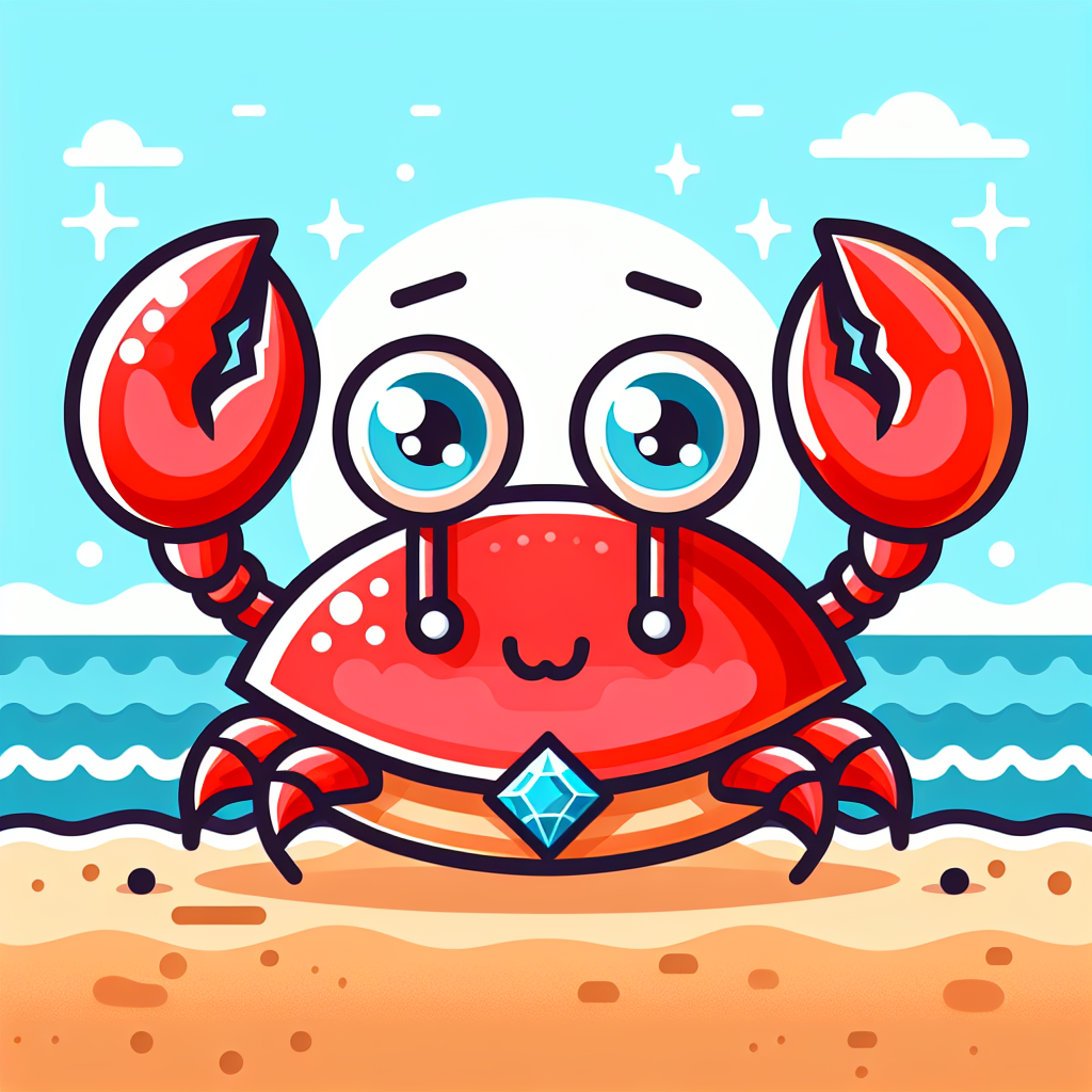 Clever Crab - Jewel Mosaic Adventure Painting Diamond Kit