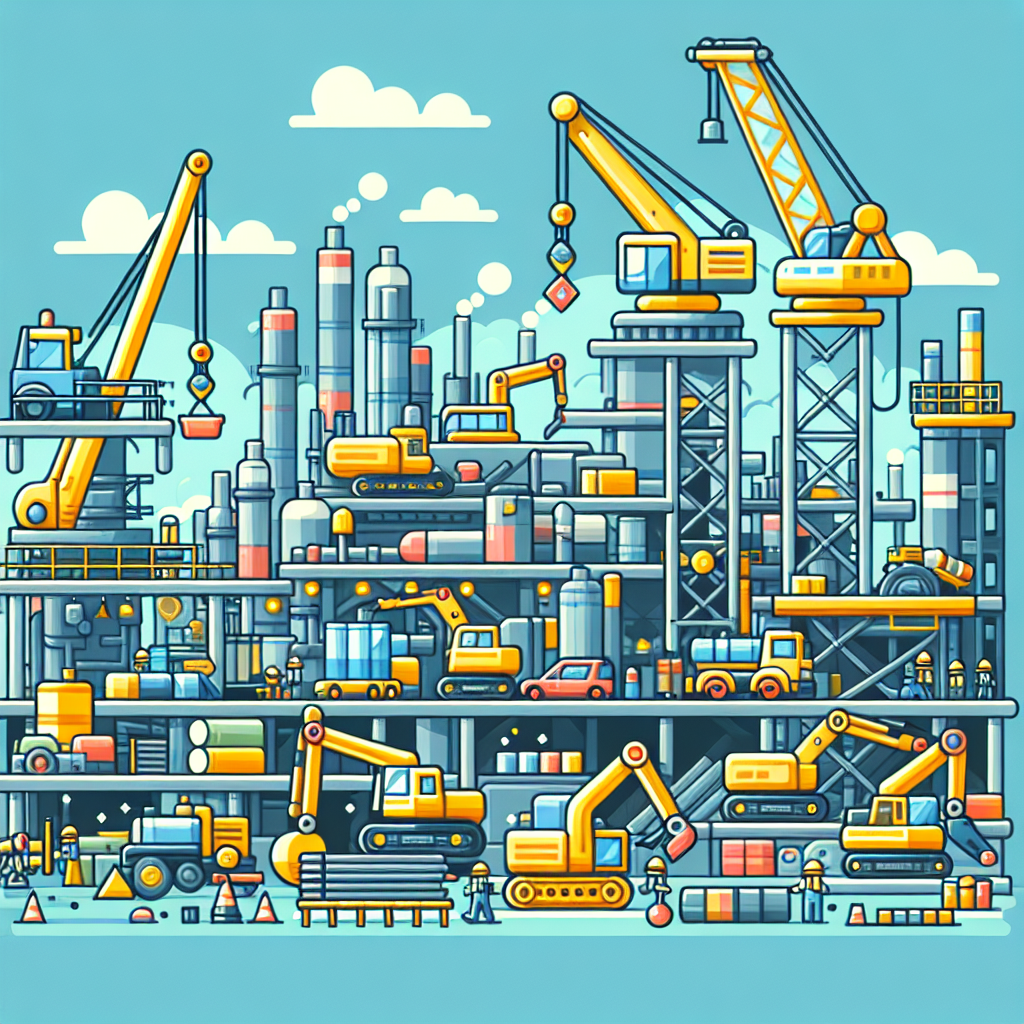 Busy Builder's Construction Site Diamond Painting