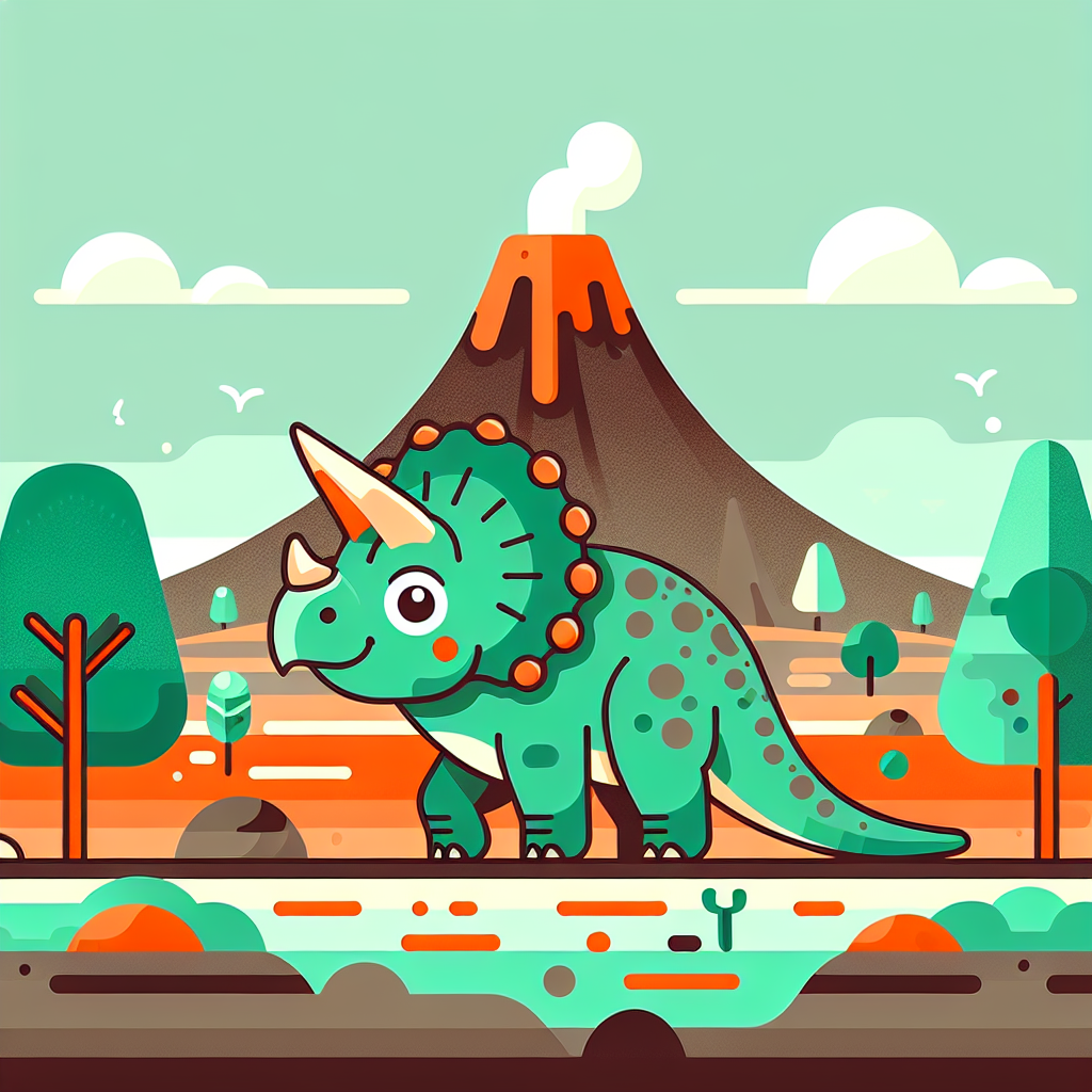 Time-Traveling Triceratops DIY Paint By Diamonds