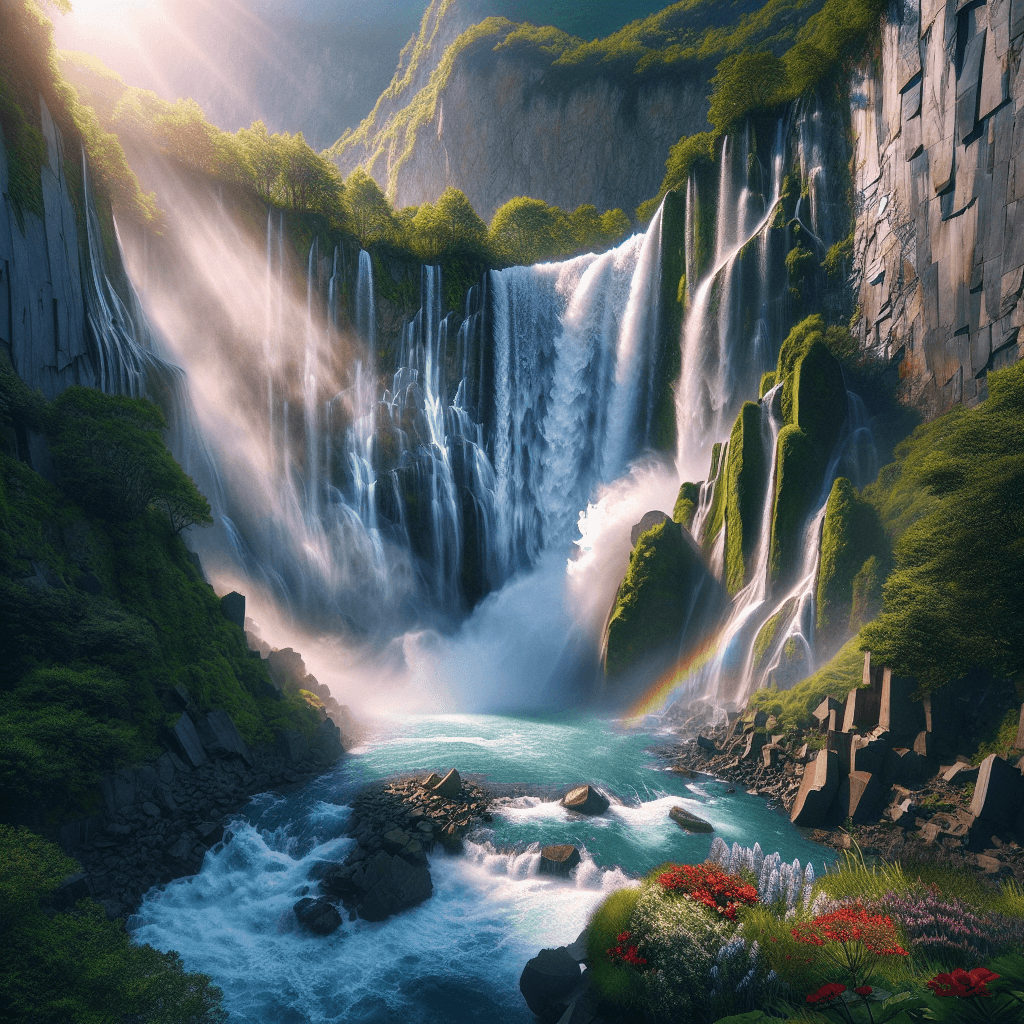 Enchanted Waterfalls Paint By Diamonds Kits