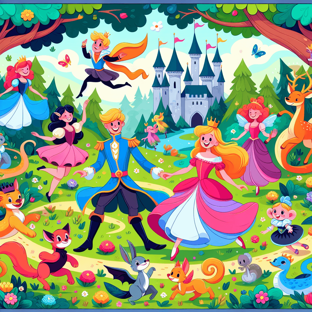Fairy Tale Adventures Paint By Color