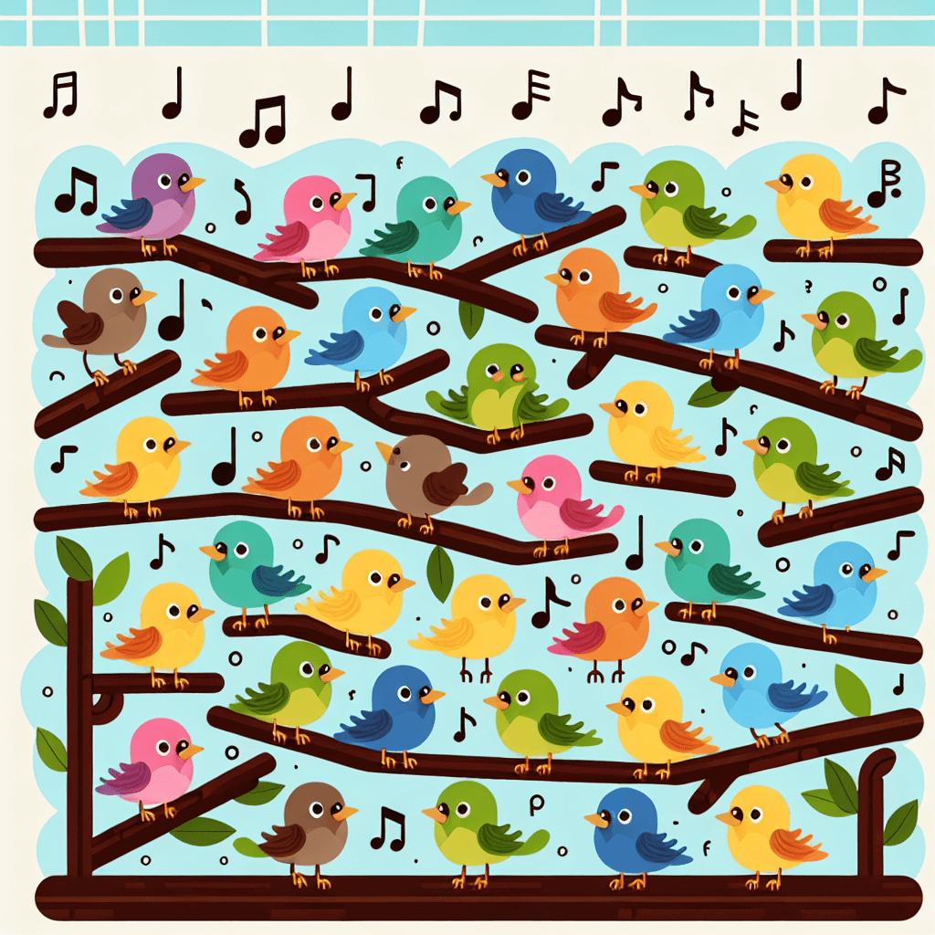 Harmonious Bird Symphony Diamonded Painting Kits