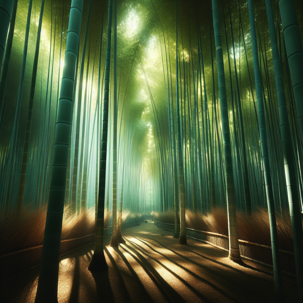 Whispering Bamboo Forest Paint By Diamonds Kits