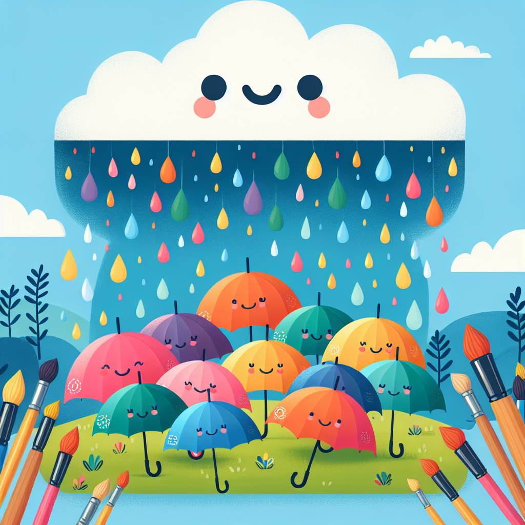 Radiant Rainy Day Diamond Painting
