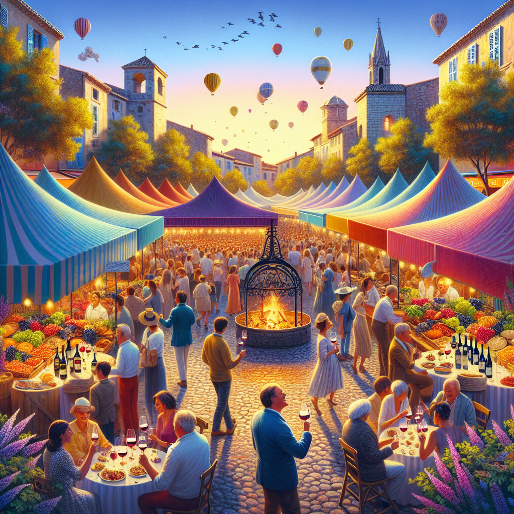 Fête Des Vins De Provence Paint By Diamonds Kits