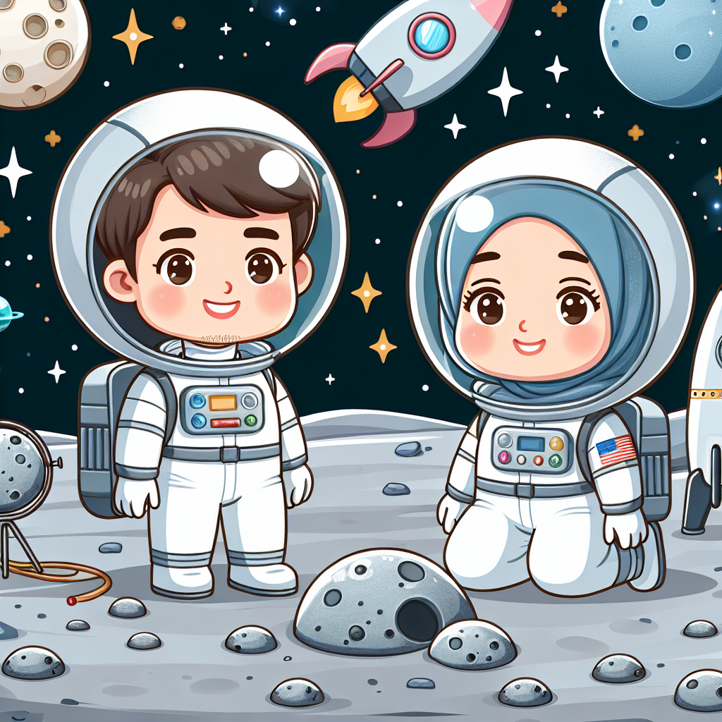 Lunar Explorer Adventure DIY Paint By Diamonds