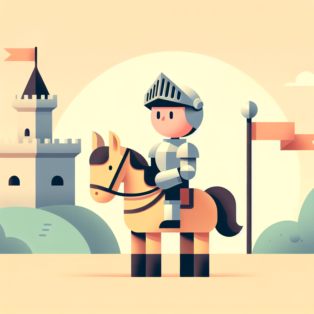Knight's Noble Steed Paint By Diamond