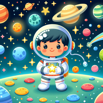 Little Star Explorer Paint By Diamonds