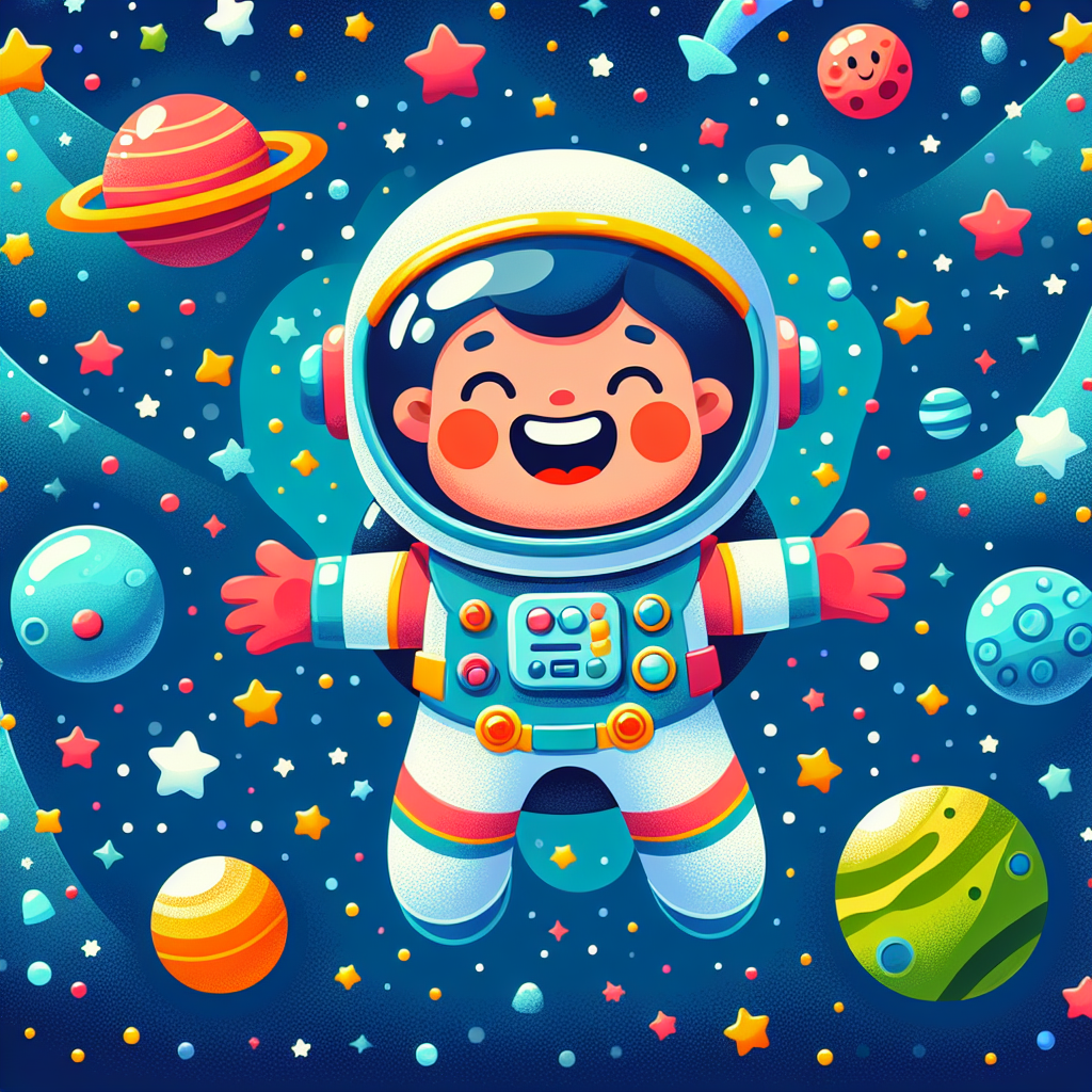 Funny Spaceman Paint By Diamonds Art