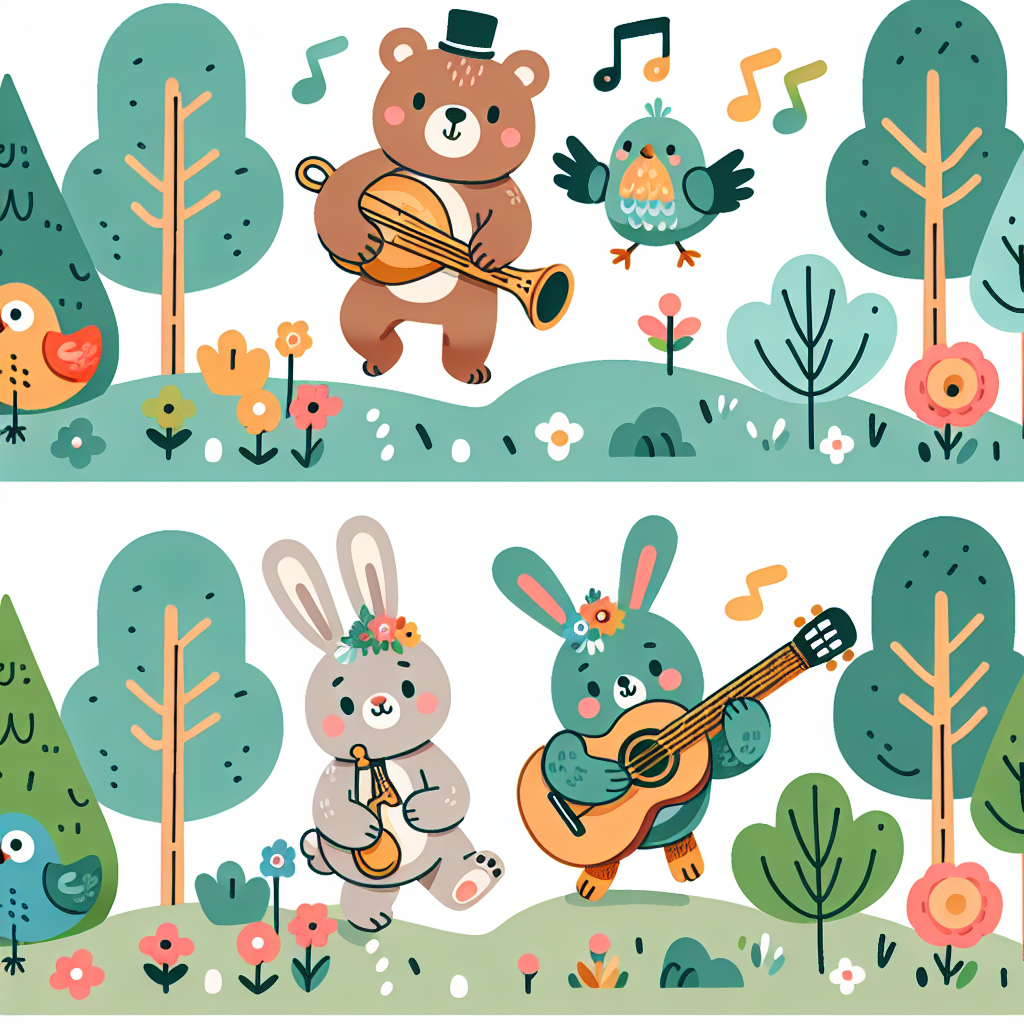 Forest Creatures Symphony Paint By Diamond