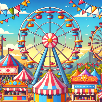 Country Fair Fun Paint By Diamonds