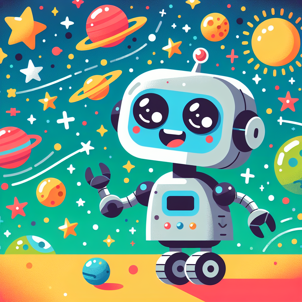 Jolly Robot Adventure Diamonded Painting Kits