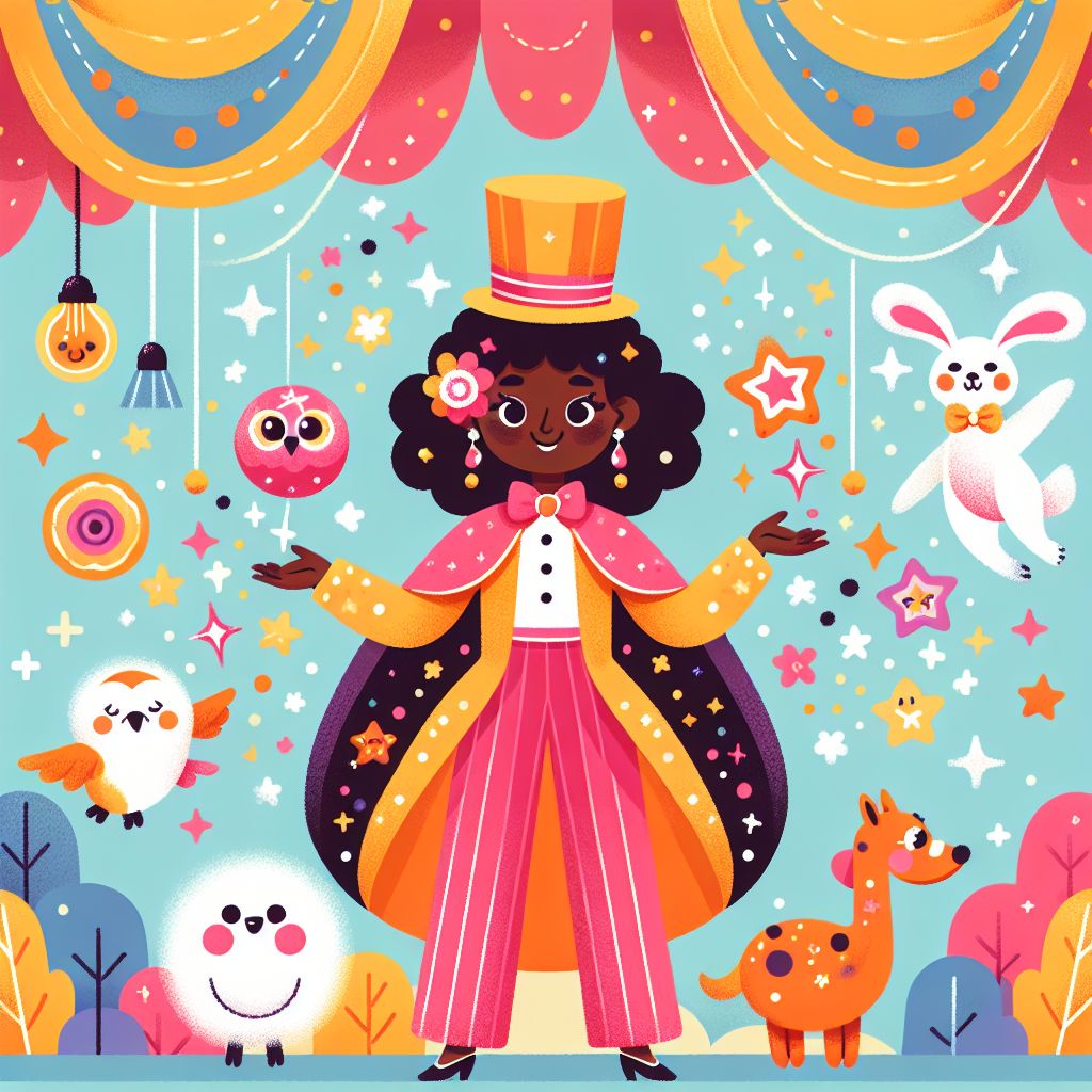 Whimsical Magic Show Painting Diamond Kit