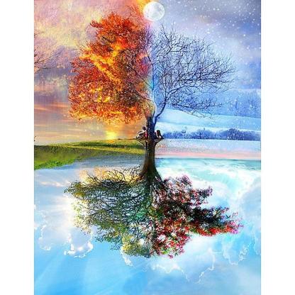 Four Seasons Tree 5D DIY Paint By Diamond Kit - Paint by Diamond