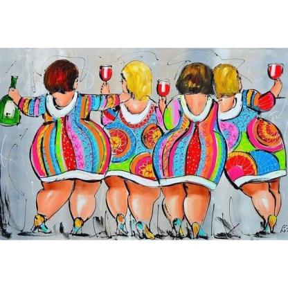 Cartoon Sexy Women-2 5D DIY Paint By Diamond Kit - Paint by Diamond