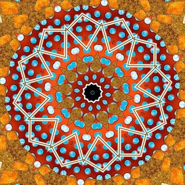 Vibrant Religion Mandala 5D DIY Paint By Diamond Kit - Paint by Diamond