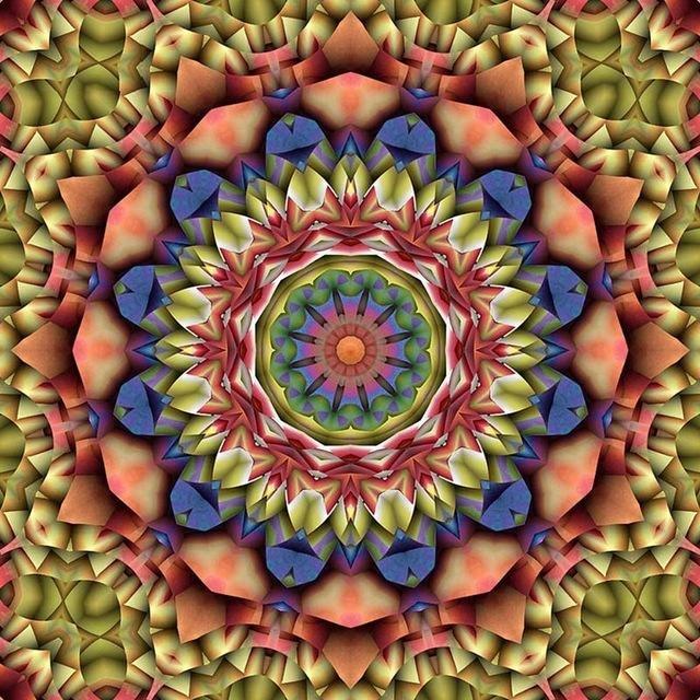 Amazing Religion Mandala 5D DIY Paint By Diamond Kit - Paint by Diamond