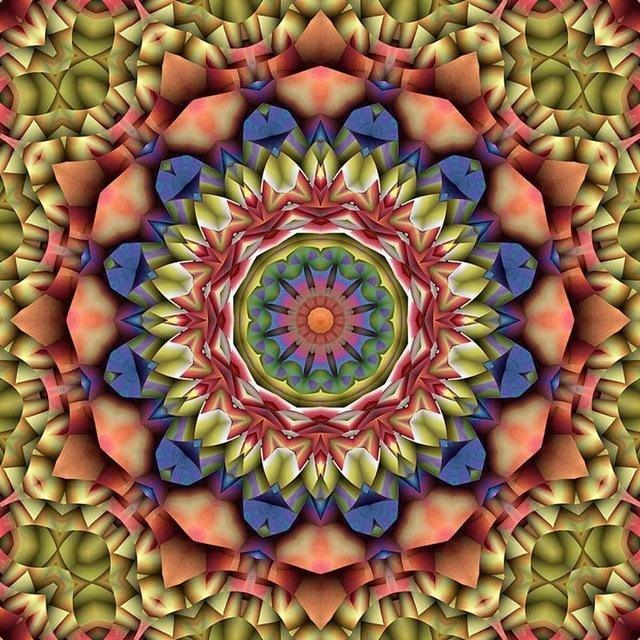 Amazing Religion Mandala 5D DIY Paint By Diamond Kit - Paint by Diamond