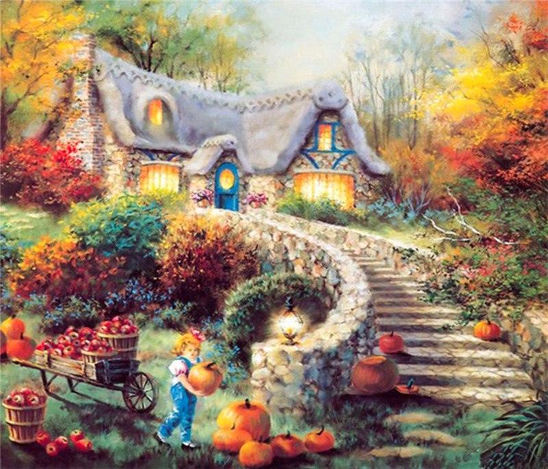 Peaceful Garden Life 5D DIY Paint By Diamond Kit – Original Paint By ...