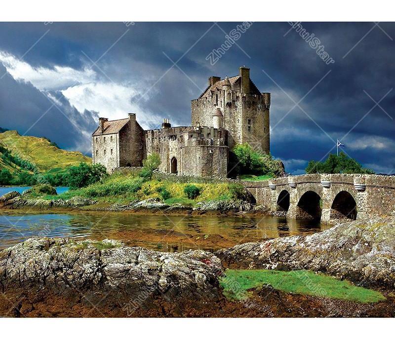 Majestic Castles 5D DIY Paint By Diamond Kit – Original Paint By Diamond