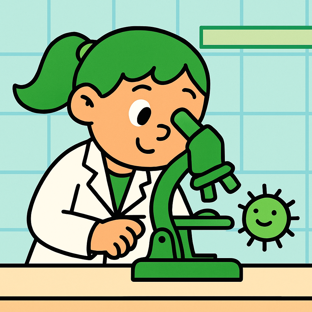 Curious Microscope Explorer paint by color