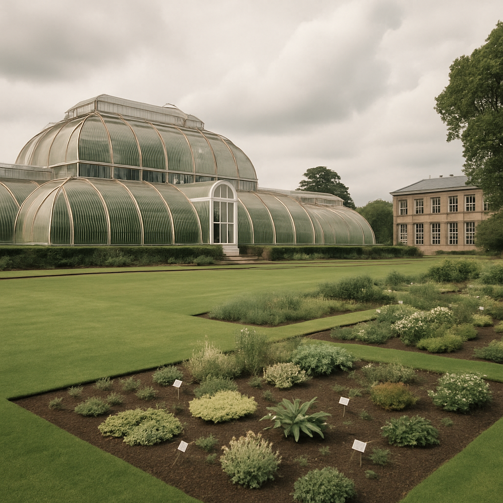 Royal Botanic Gardens Kew paint by diamond