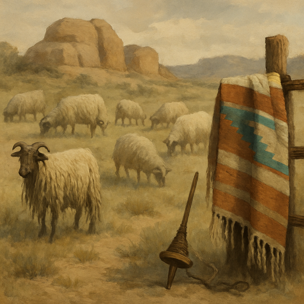 Navajo Churro Sheep Paint by diamonds art