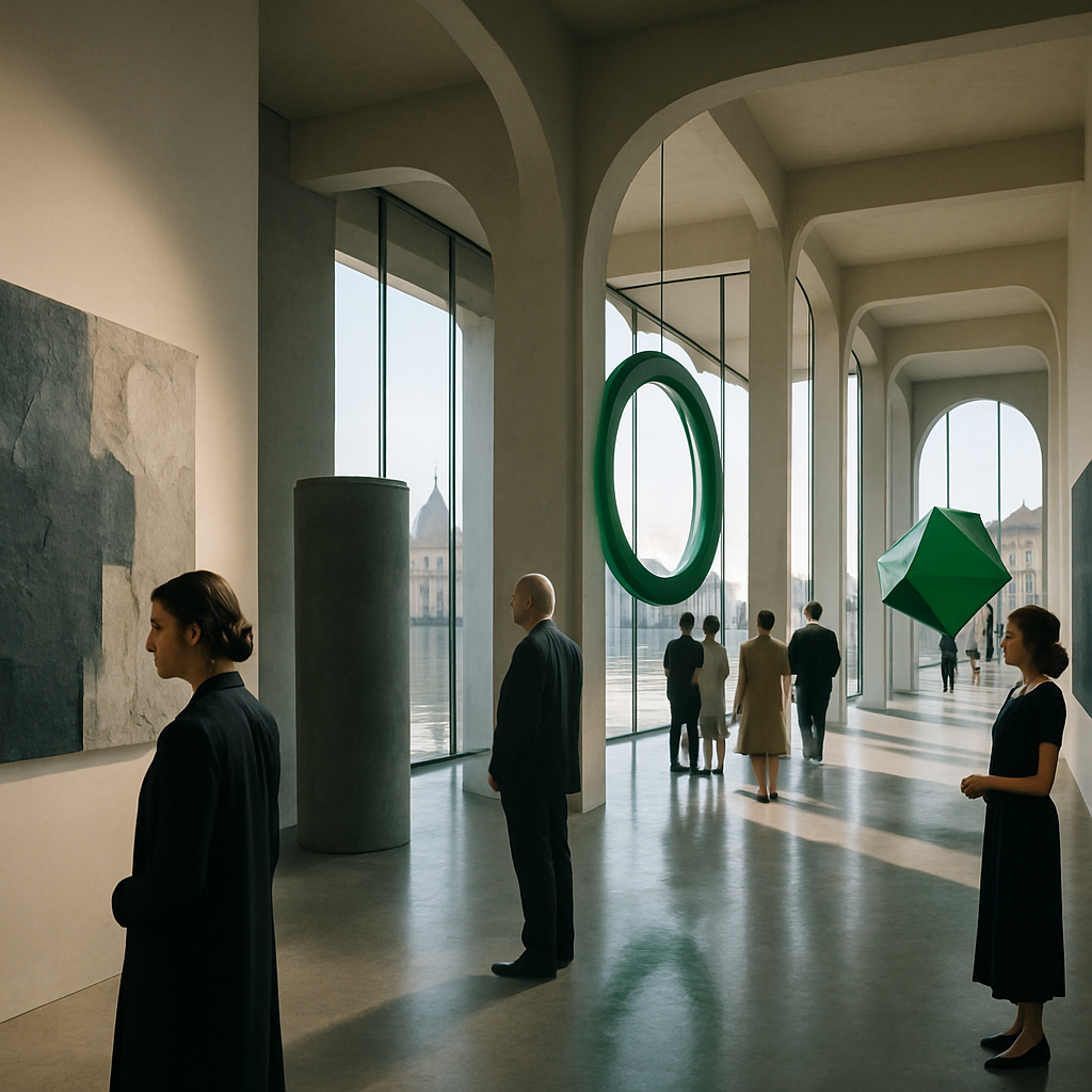 Venice Art Biennale paint by diamond