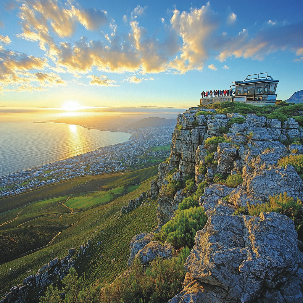 Table Mountain DIY paint by diamonds