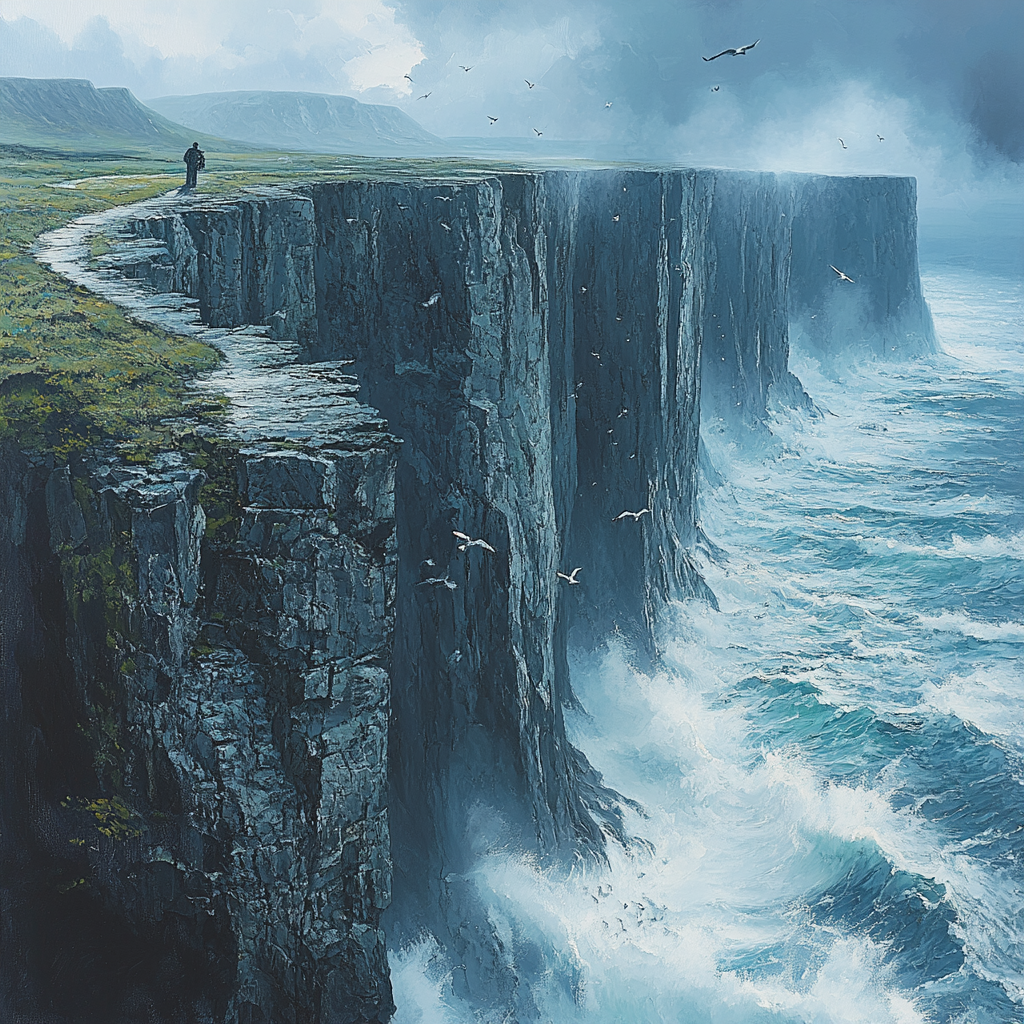 Cliffs Of Moher Paint by diamonds art