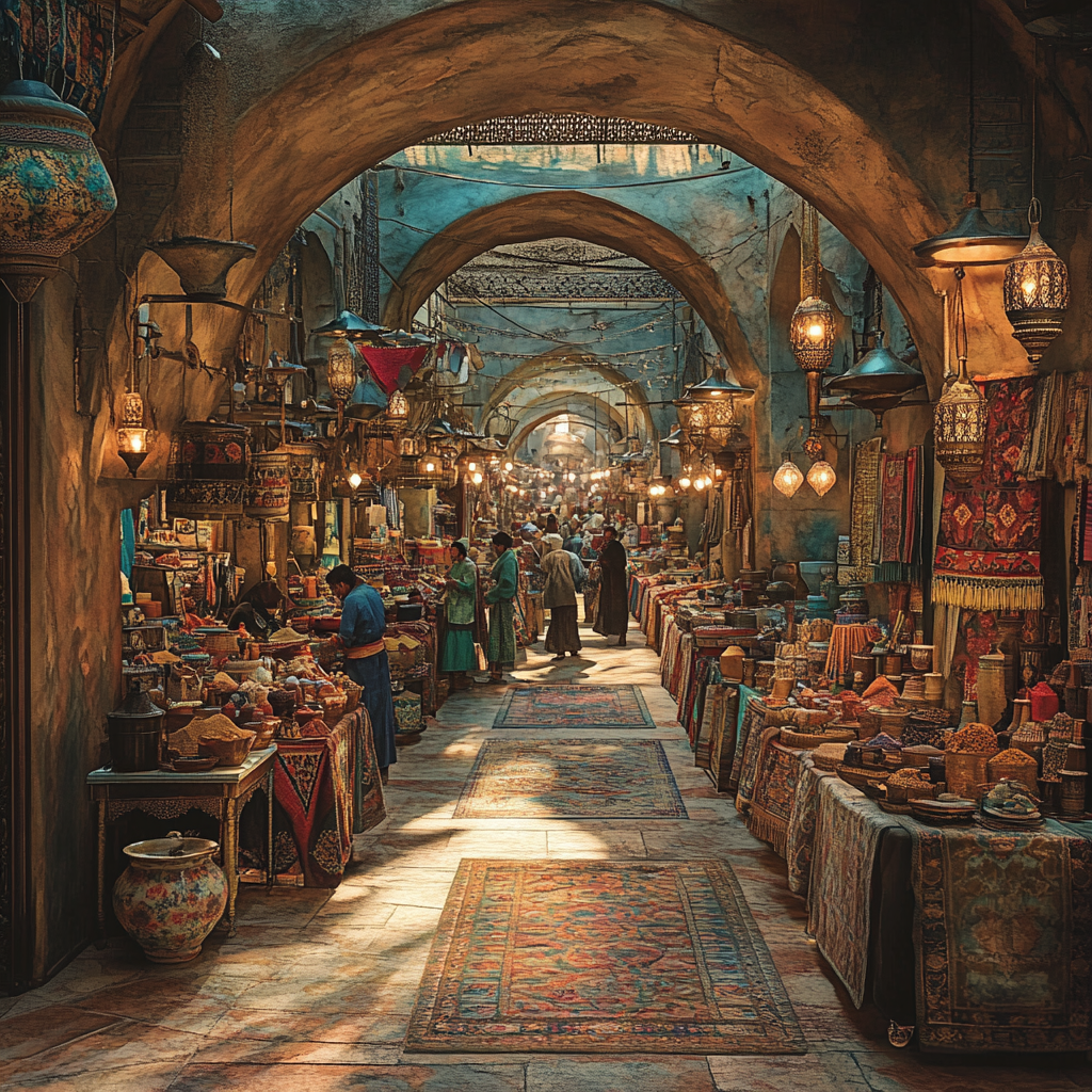 Grand Bazaar Istanbul Paint by diamonds art