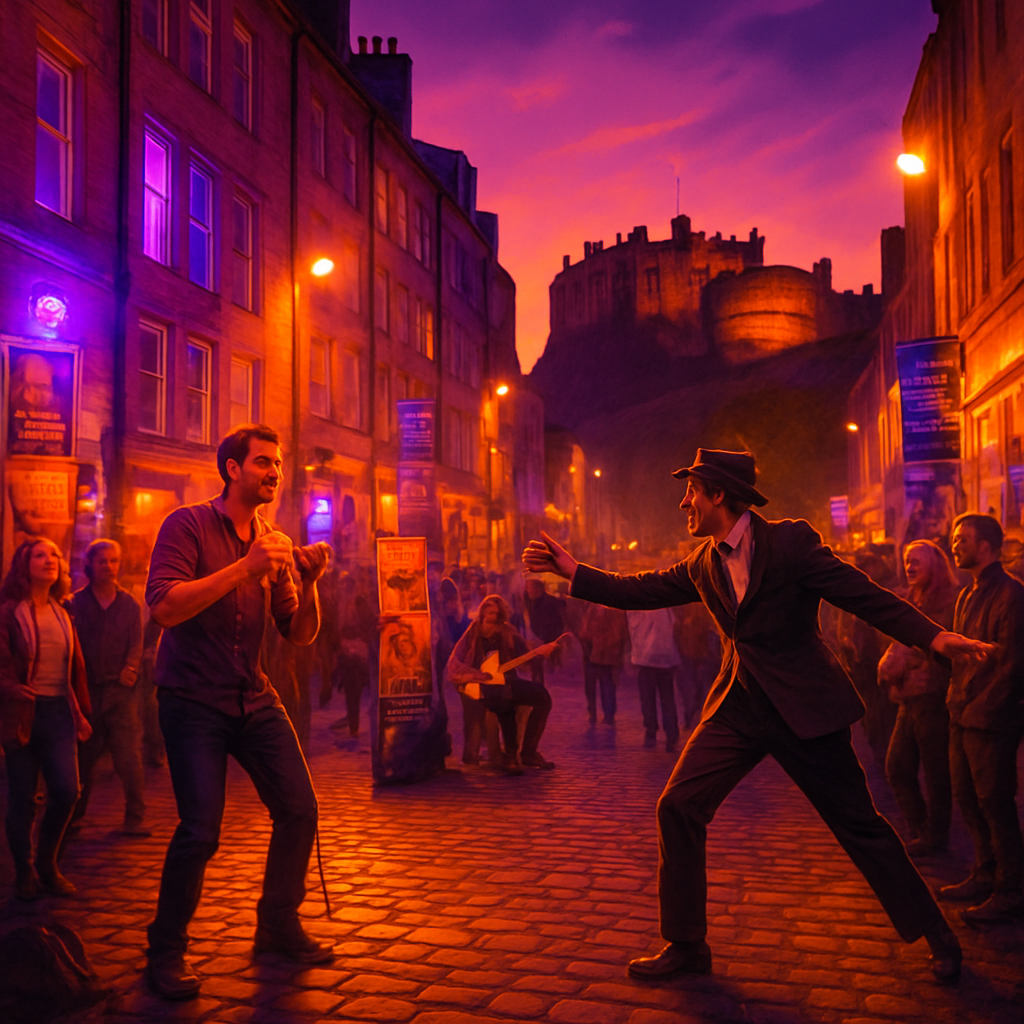Edinburgh Festival Fringe Paint by diamonds art
