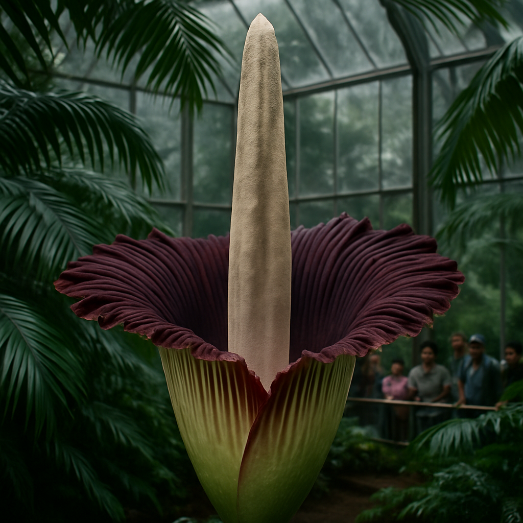Titan Arum Amorphophallus Titanum At Bogor diamonded painting kits