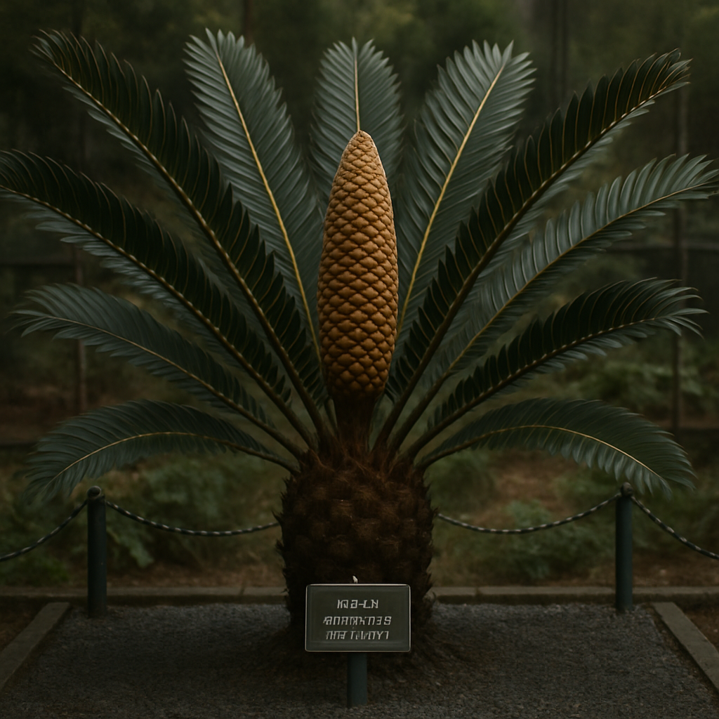 Encephalartos Woodii Endangered Cycad painting diamond kit