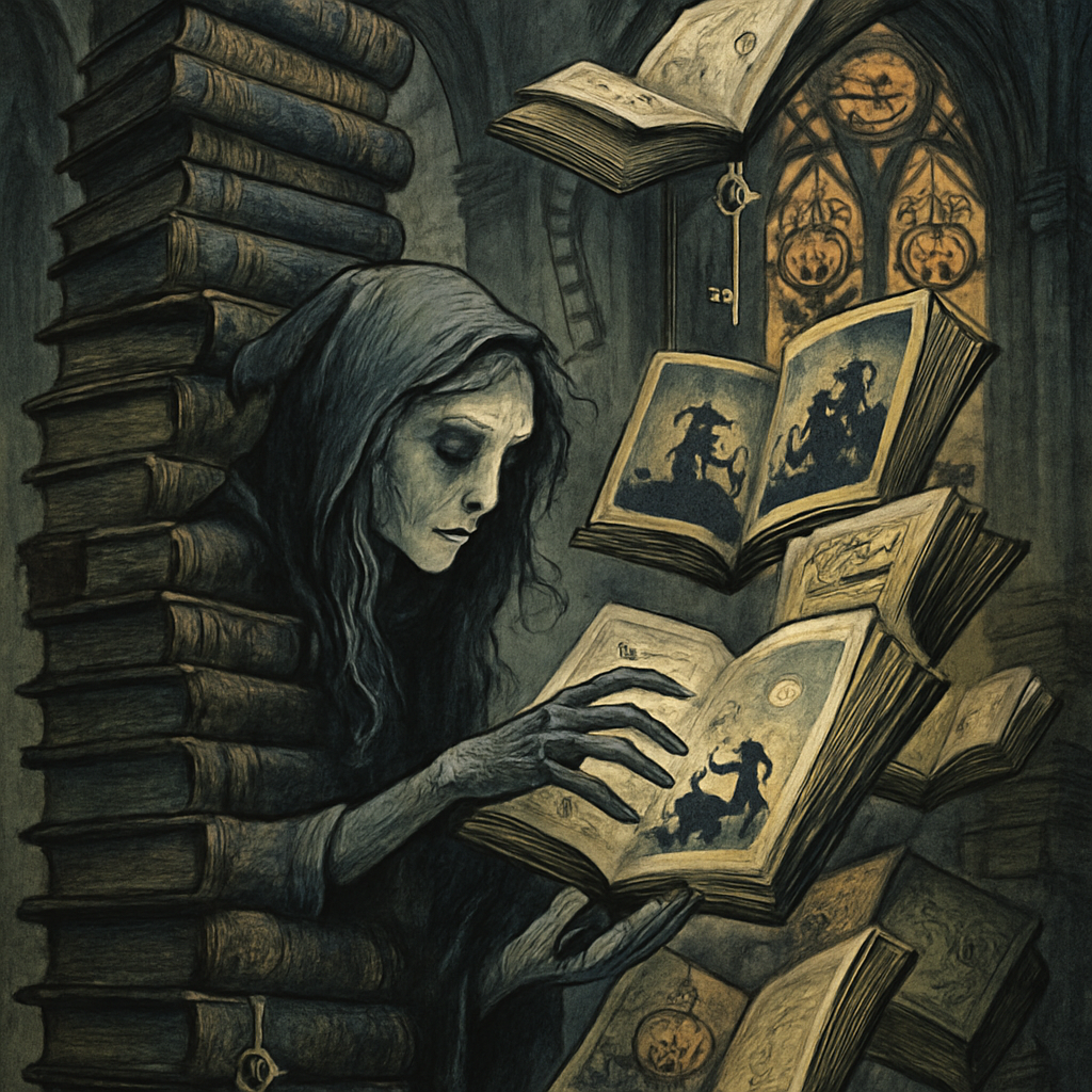 Phantom Librarian Of Lost Tales diamonded painting kits