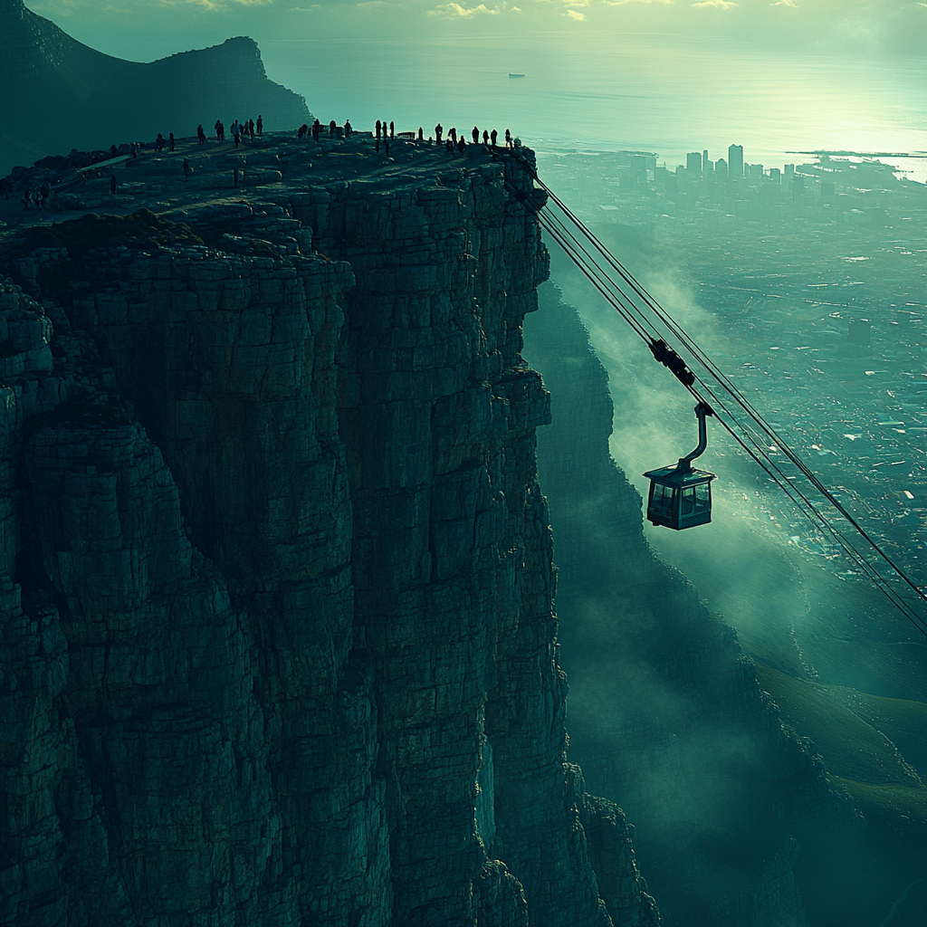 Table Mountain paint by diamond