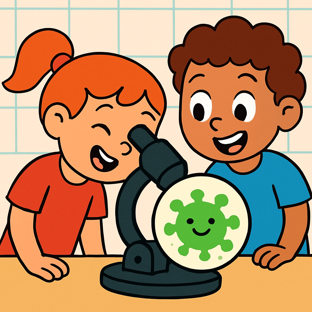 Microscope Detectives Painting by diamonds kit