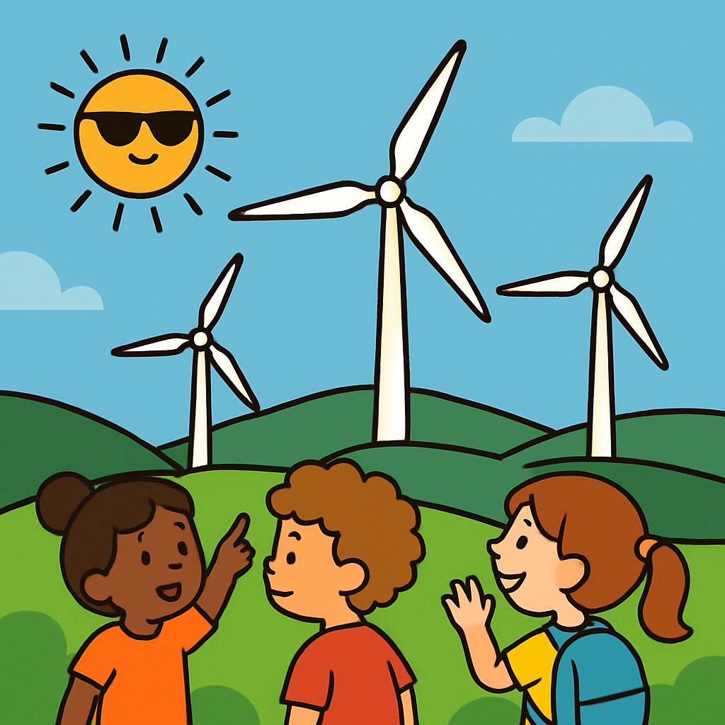 Wind Farm Helpers Paint by diamonds kits